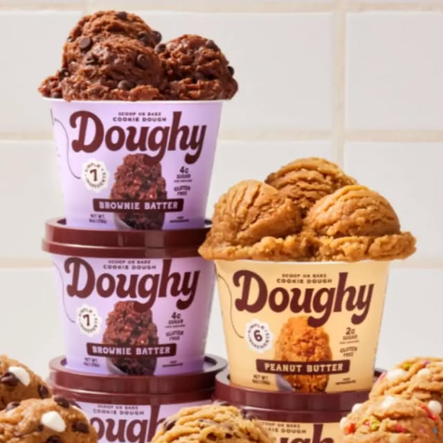 Source preview for: Doughy refreshes packaging, launches bake-ready flat-packs at Target
